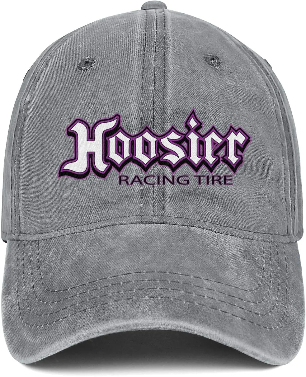 Unisex Adjustable Hoosier-Racing-Tyre-Baseball Caps Golf Flat Hat