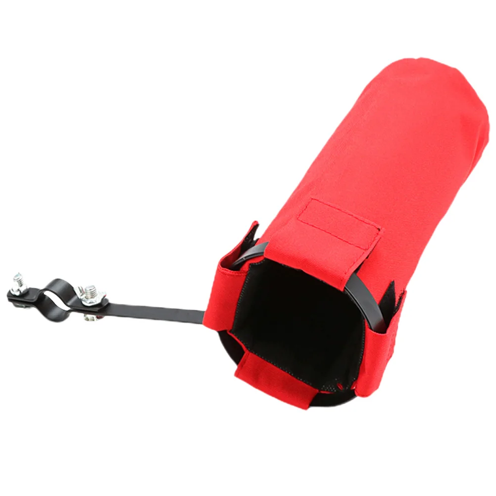 

Drumsticks Storage Bag Universal Hanging Red Shoulder Strap Canvas Alloy Practical Durable Long Term Use Drum Set Electronic