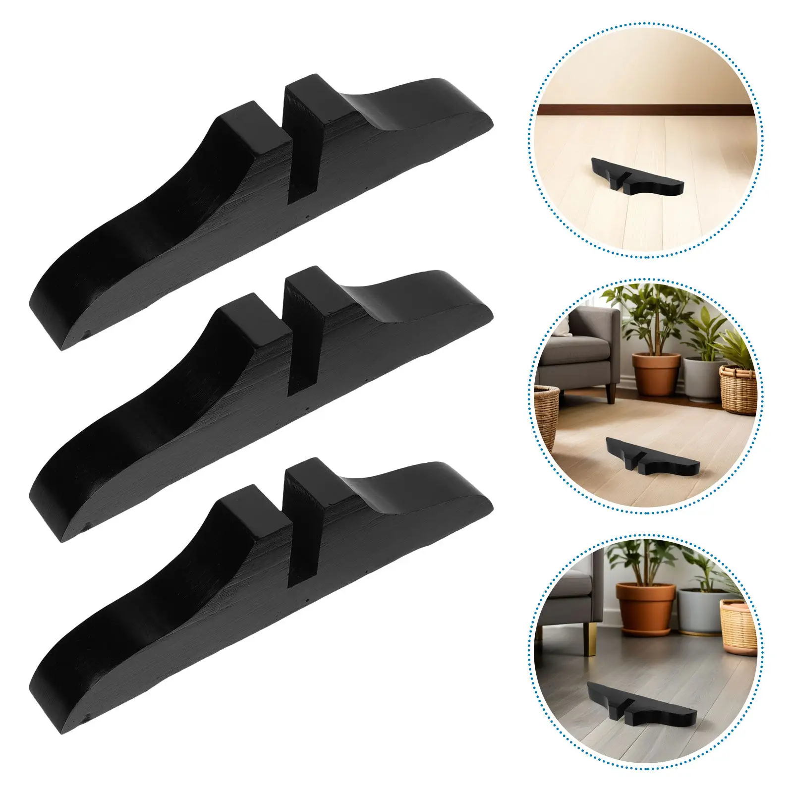 5Pcs Screen Partition Bracket Base Stable Wood Room Divider Feet Folding Privacy Screen Support Legs Home Office
