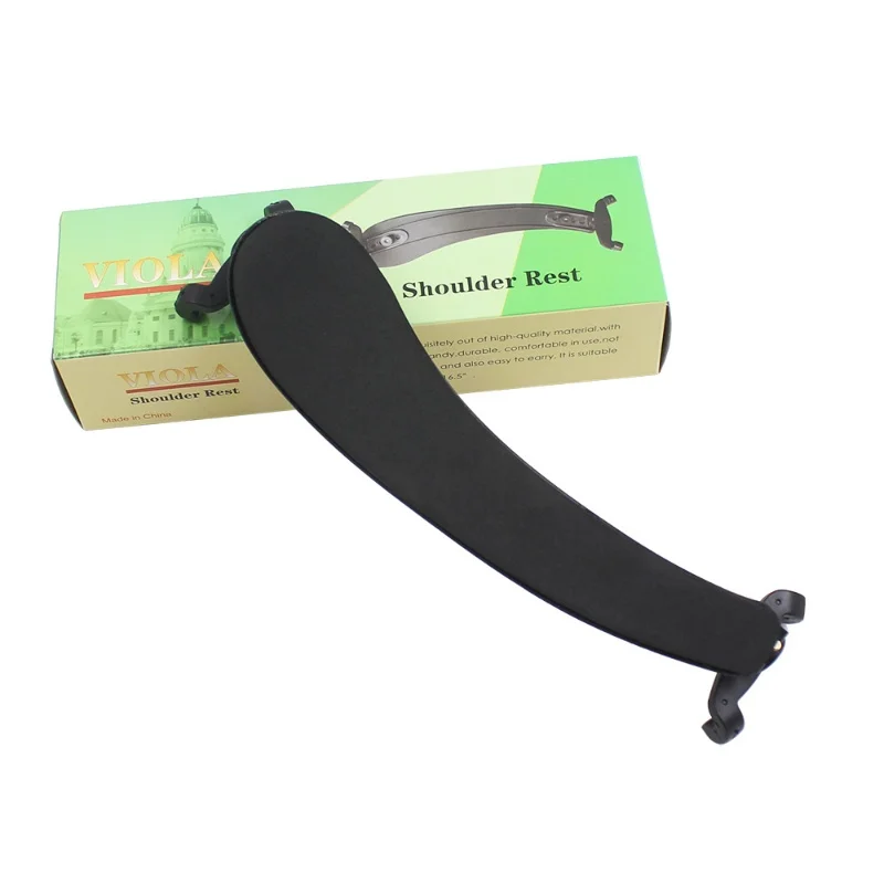 Viola Shoulder Rest For 15.5-16.5 Inch Violas Adjustable Height And Angle Lightweight Plastic Rest With Comfortable Sponge Pad