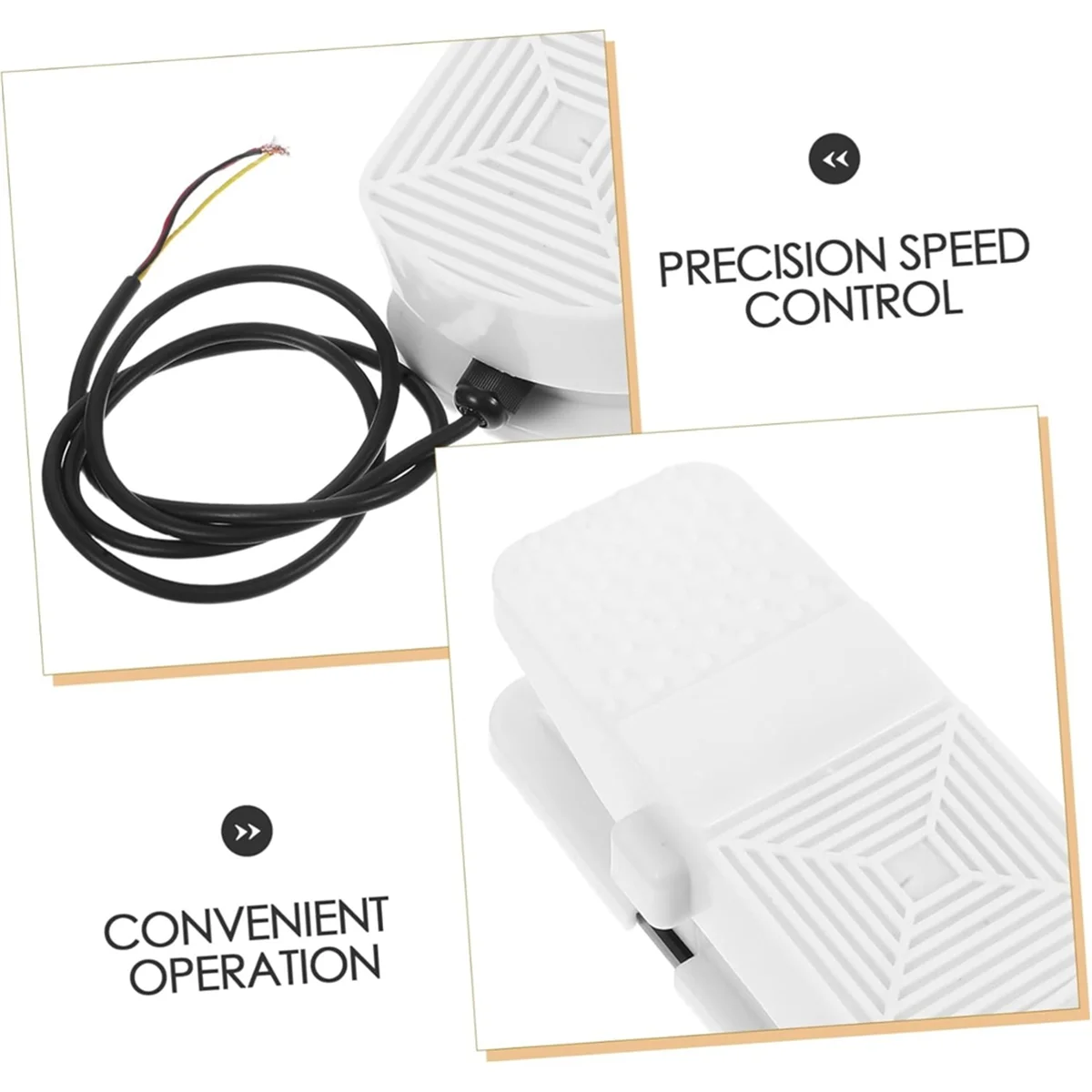 

SSR Ceramic Machine Foot Pedal: Pottery Forming Machine Speed Control Switch Compatible with Multiple Models for Home Use