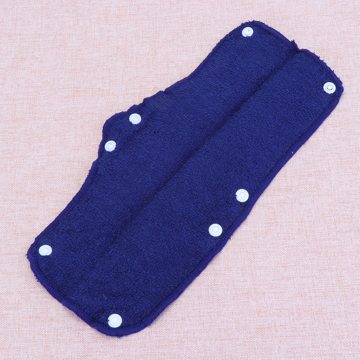 2pcs Hard Sweatband Cotton Absorbent Sweat Band Reusable Washable Accessories For Industrial Safety Dark Blue