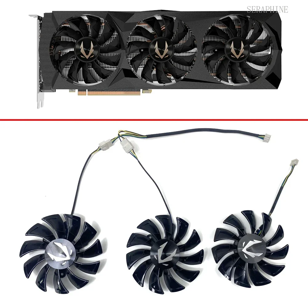 NOUVEAU ventilateur de refroidissement pour carte graphique 87MM GA92S2U RTX2080 2080Ti pour ZOTAC GAMING RTX Geforce 2080 2070 2080 Ti AMP Extreme GPU