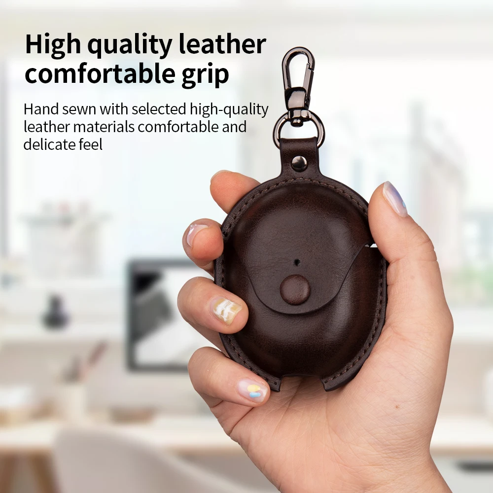 Xiaomi Redmi Buds4用のビンテージレザーケース,イヤホン用のビジネスケース