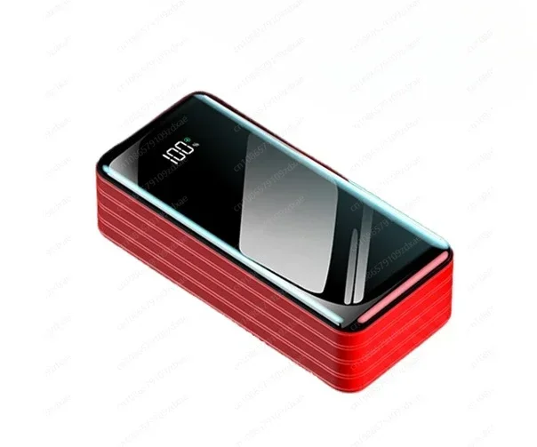 

66W super fast charging power bank 100000mAh large capacity self-contained cable two-way fast charging PD20W mobile power supply