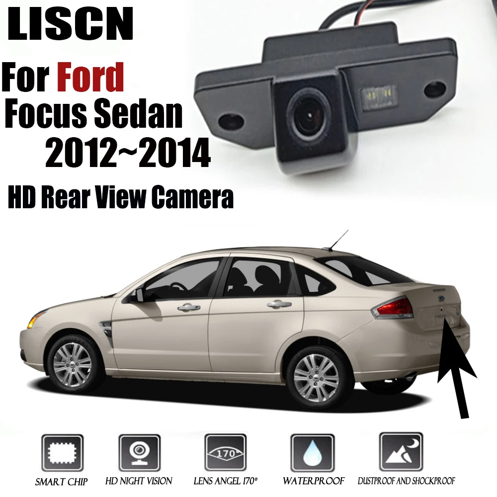 

Rear View Camera For Ford Focus Sedan 2012/2013/2014 backup Camera/CCD Night Vision/Reverse License Plate camera