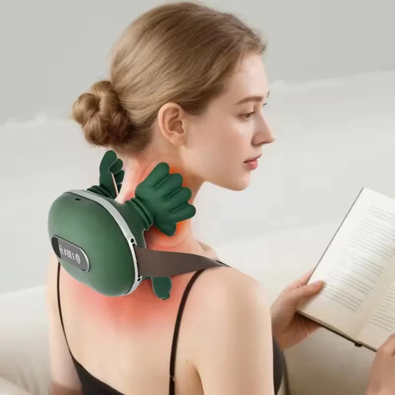 Electric Neck And Shoulder Muscle Massager Wireless Shoulder And Back Kneading Motor Neck Massage Shawl Neck Masajeador Relax