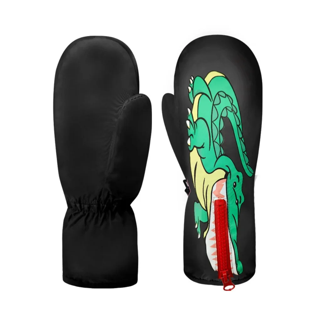 

Рождественский подарок, теплые лыжные перчатки, ветрозащитные противоскользящие зимние перчатки, хлопковые детские перчатки для верховой езды