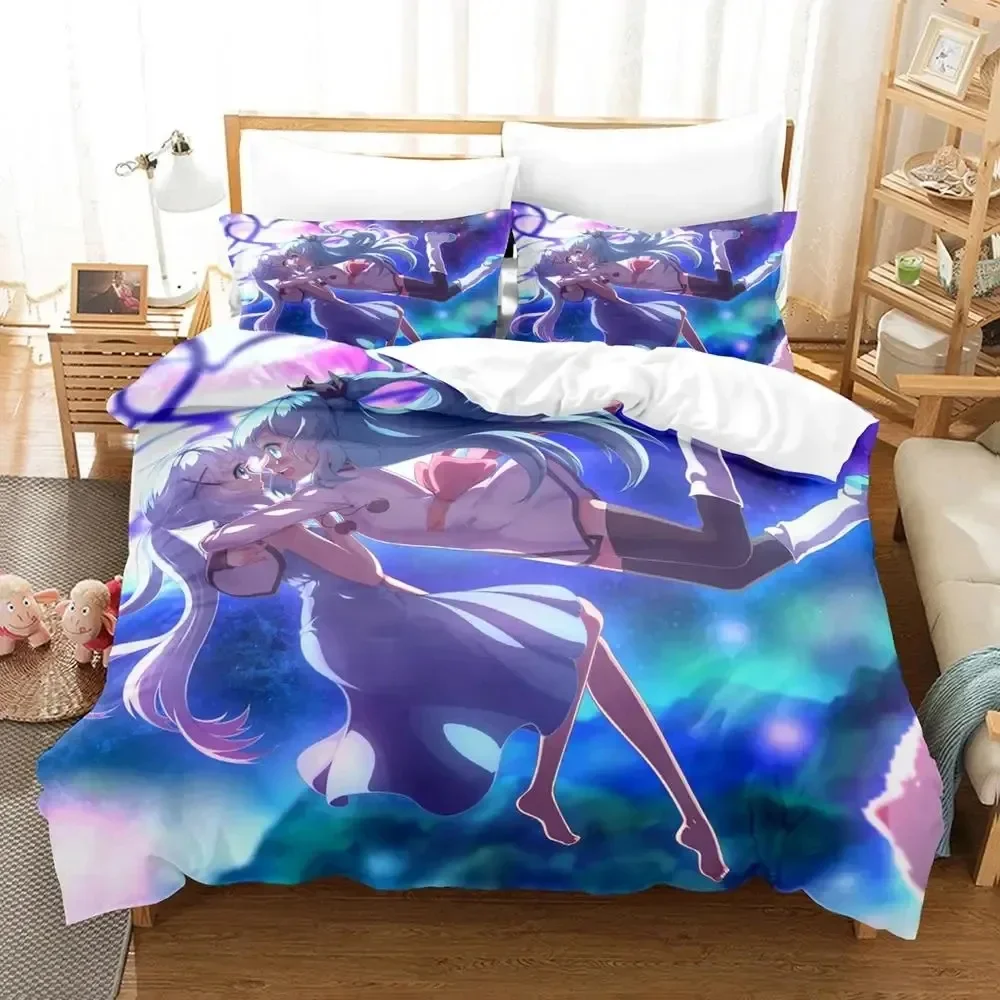 Anime Sora No Method Celestial Method Bedding Set Boys Girls Twin Queen Size Duvet Cover Pillowcase Bed Kids Adult