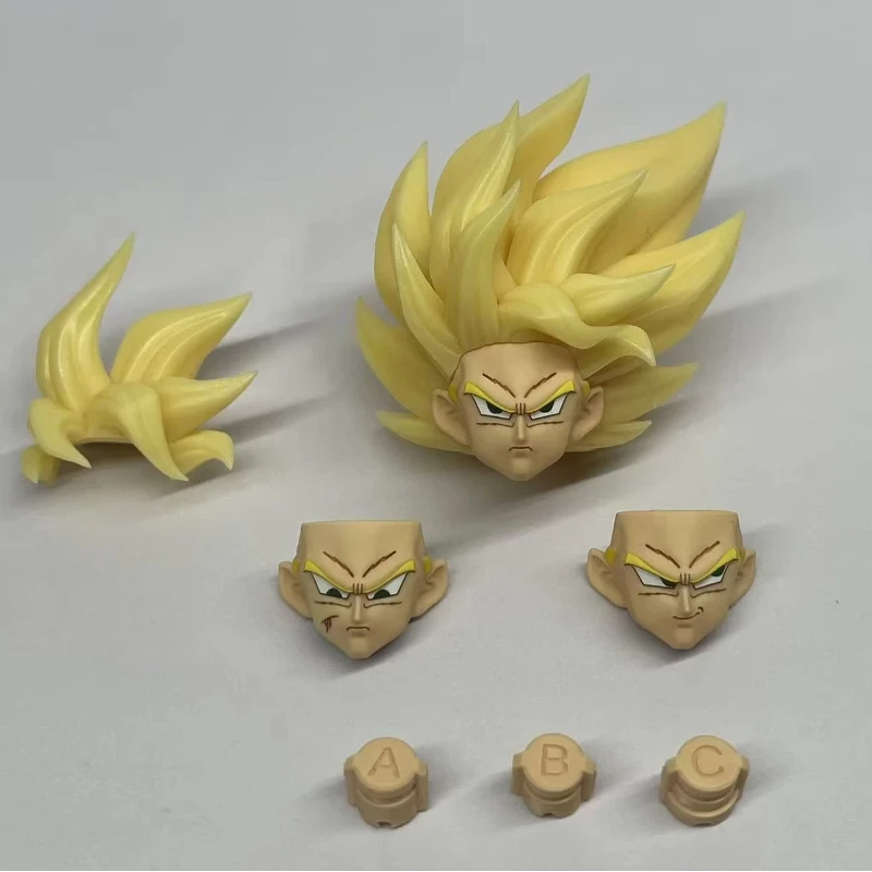 Dragon Ball Super Saiyan Goku Piaofa Testa Sculpt 2.0 3.0 Voxel Teste Modello Giocattolo Regalo in Magazzino Da Collezione Son Goku Accessori