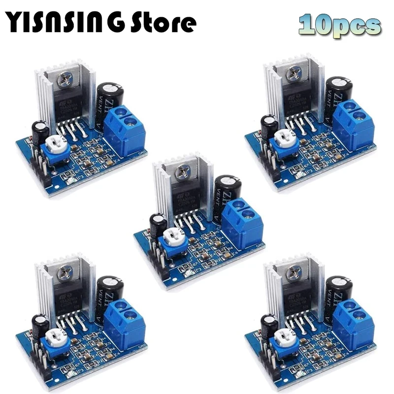 10pcs TDA2030 Module Power Supply TDA2030 Audio Amplifier Board Module TDA2030A 6-12V Single Diy Kit