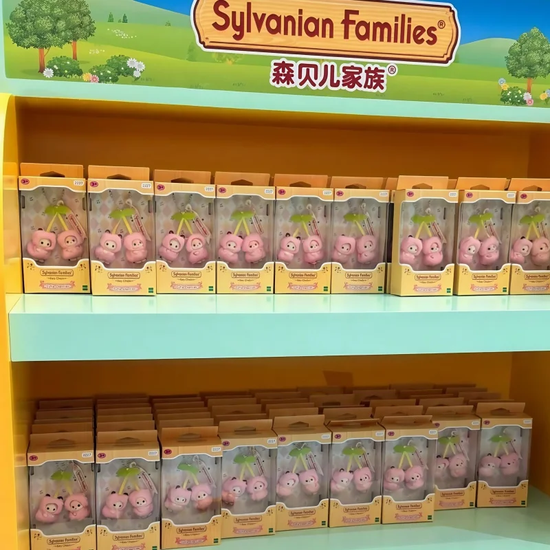 

Hot Genuine Sylvanian Families Strawberry Rabbit Snow Deer Apple Sheep Pendant Banana Husky Seal Doll Anime Dolls For Toy Toys