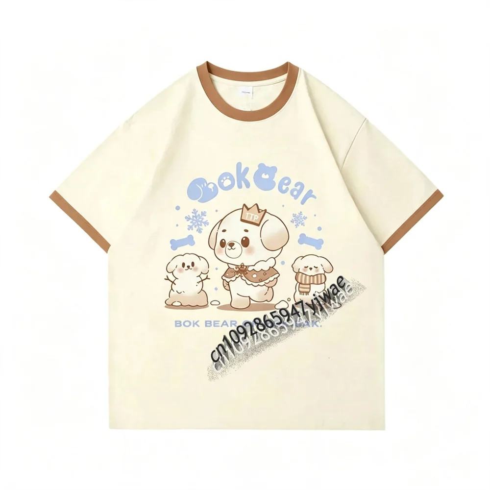 2026 Dmd Domundi TV Keng&Namping Paar-T-Shirt Lässige Mode Streetwear Y2K Top Sommer Herren- und Damen-T-Shirt – Detail 5