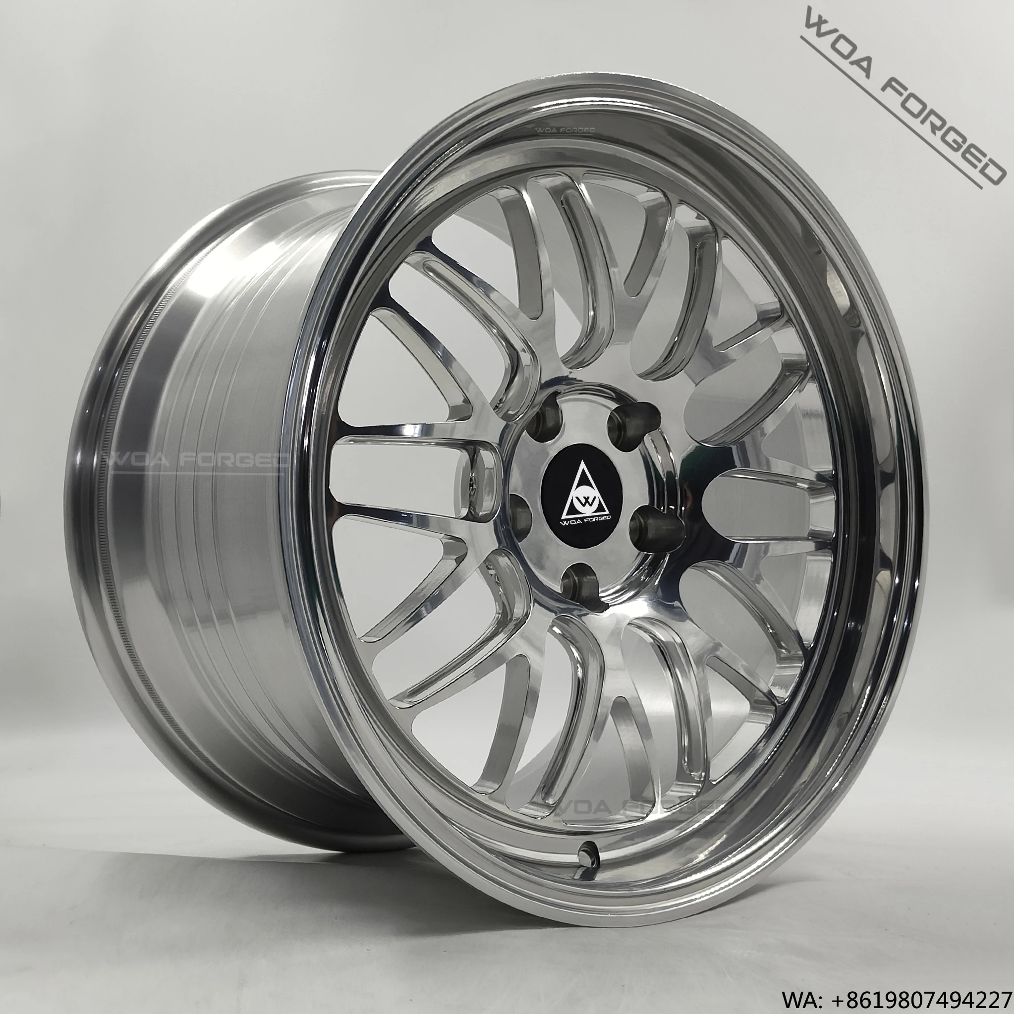 

ML-10RT Fully Forged 6061-T6 Aluminum for Passenger Car Wheels New 5x114.3 5x112 Side-Milled Spokes for Reduced Weight
