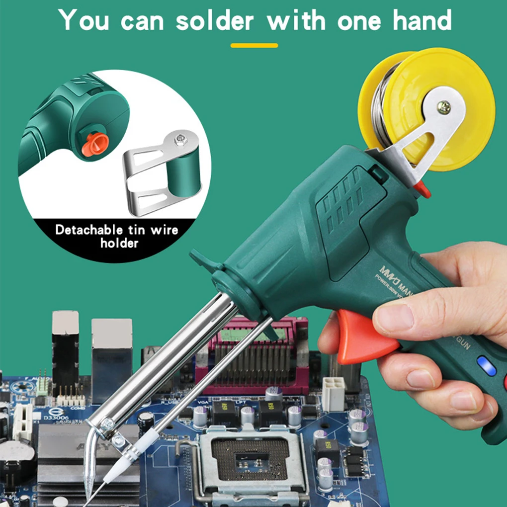 New Multi-Function Iron Welder Automatically Soldering Gun 220V/110V 60W Hand-Held Internal Heating Send Tin Welding Repair Tool