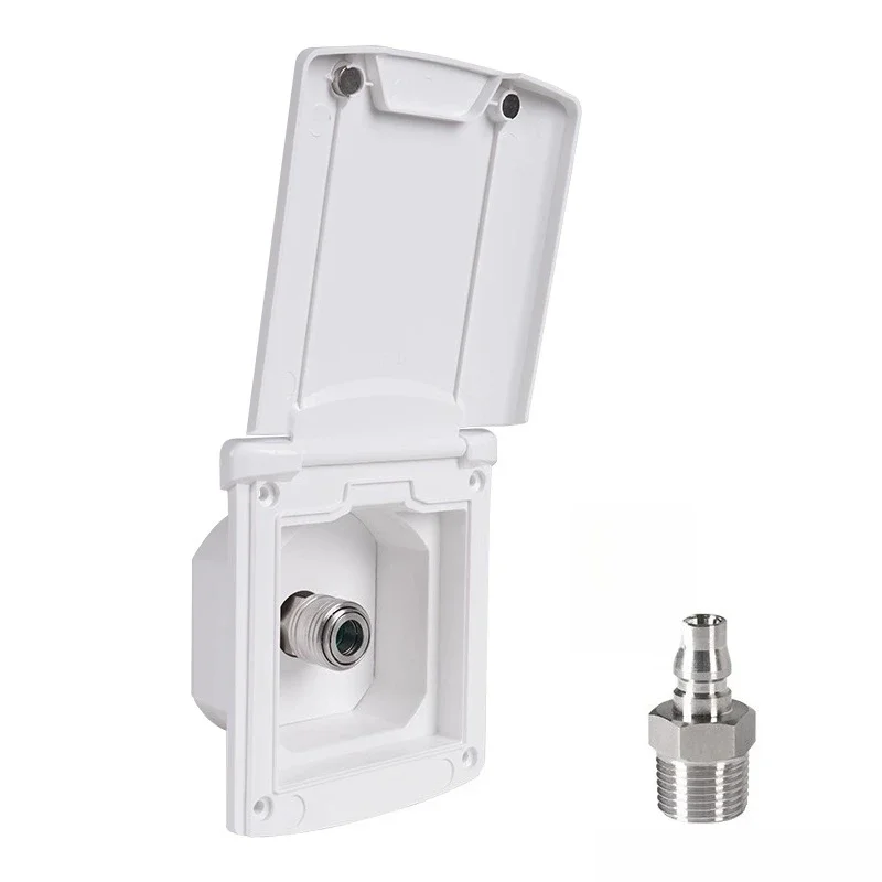 

Add water port, pressure water injection port, external shower head dual-purpose port