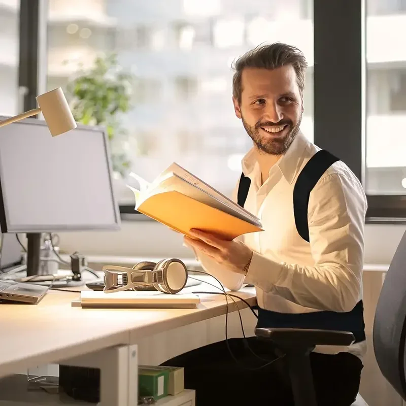 مصحح الوضعية للرجال والنساء، دعامة ظهر علوية قابلة للتعديل، مكواة فرد دعم ذاكرة العضلات، توفر تخفيف الآلام 2026 #3