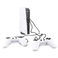 Retro GS5 Mini TV Handheld Game Console HD Two Player Wired Controllers Built in 300 Classic PS1 Compatible Video Game Gear 6