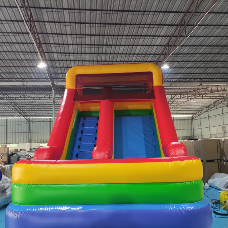 ！@THL Brand Outdoor Inflatable Bounce House Slide Durable PVC Material Custom Logo Printed Multi-functional Entertainment