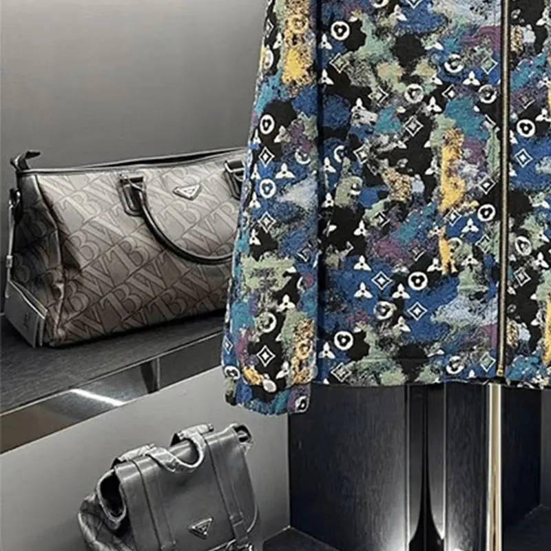 American retro trendy brand lazy style casual men's hooded long-sleeved jacket jacket wearing zipper trend ruffian handsome