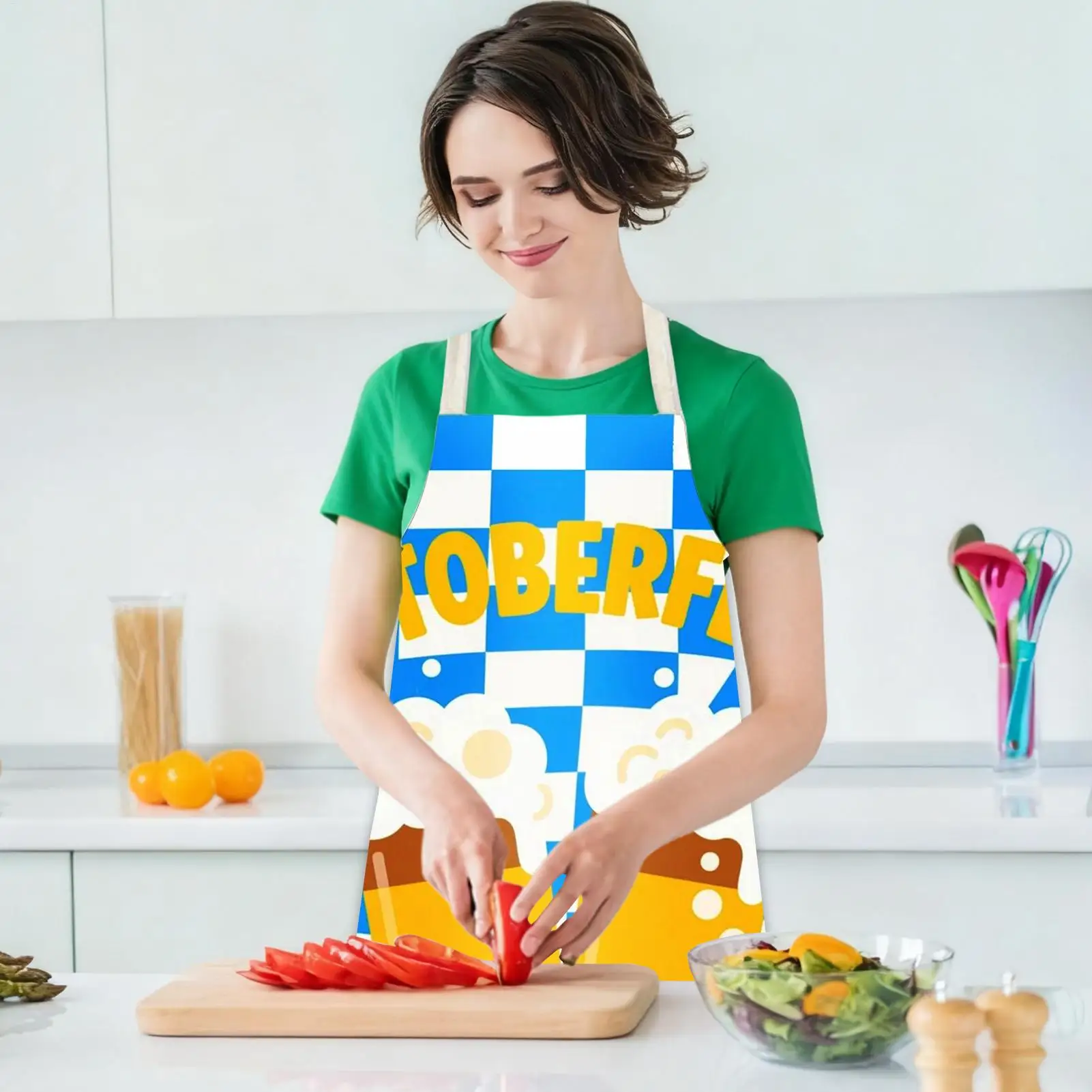 

Фартуки Октоберфест для женщин Октоберфест Тематические фартуки для фестиваля пива Дышащие вечерние фартуки для фестиваля пива для пар Шеф-повара для женщин