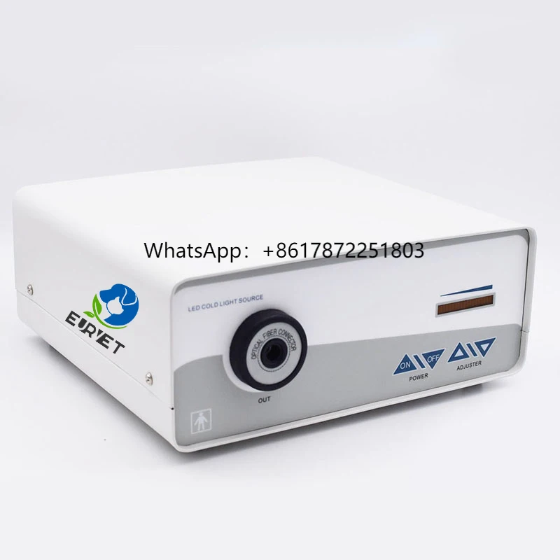 

EUR VET Own Brand 80w Led High Brightness Fiber Optic Endoscope Microscope High Power Led Medical Cold Light Source