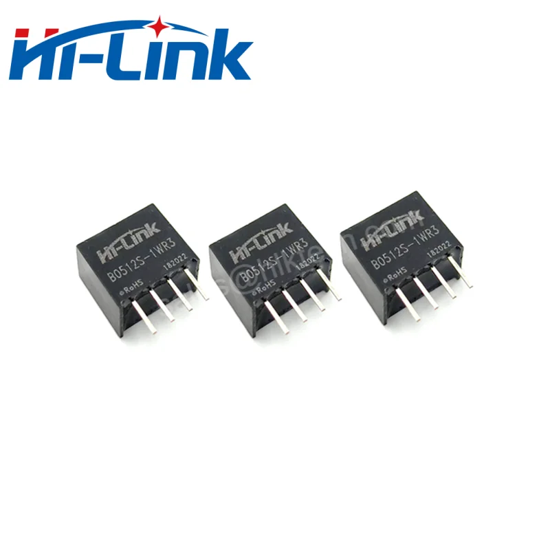 Hilink B0505S-1WR3 3.3V 5V 9V 12V 15V 24V Output 1W 2W DC DC Power Supply Module Isolated B0512SS-1WR3 B1205S-1WR3 B1212S-1WR3