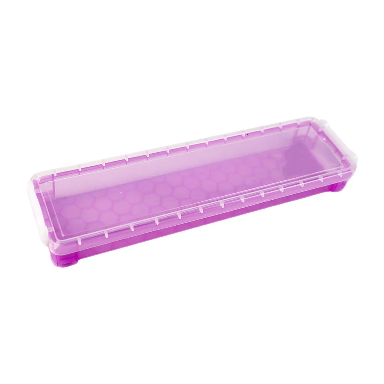 Caja de lápices de plástico, caja de lápices, pincel, pintura, almacenamiento, 5 unidades