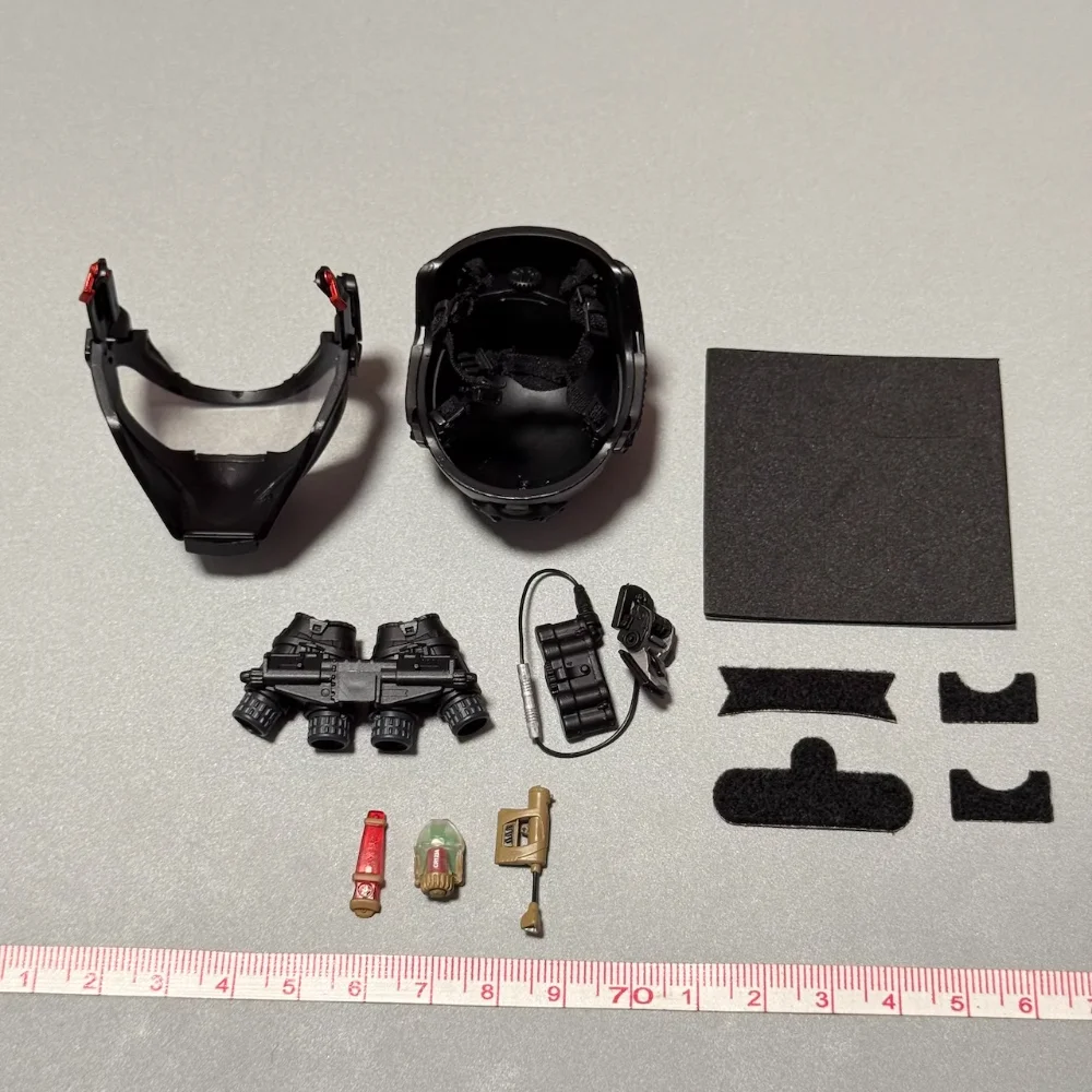 ES SDS13R ZERT 1/6 schaal soldaathelmset model voor 12'' actiefiguur