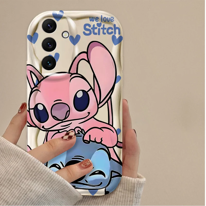 غرزة الملاك متعة واضحة لسامسونج غالاكسي A16 A06 A55 A35 A25 A15 A05 A05S A54 A34 A24 A14 A73 A53 A33 A23 A13 A52 A32 A22