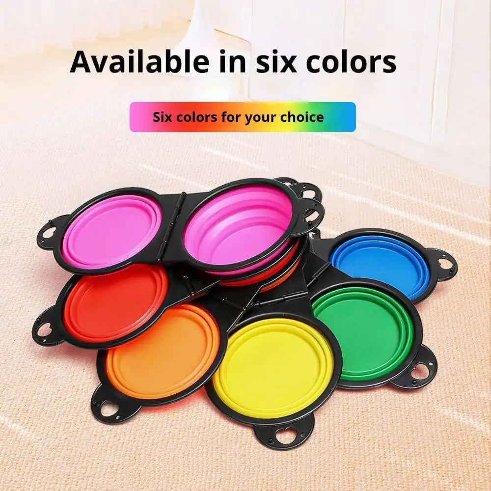 Collapsible 2-in-1 Dog Travel Bowl 2