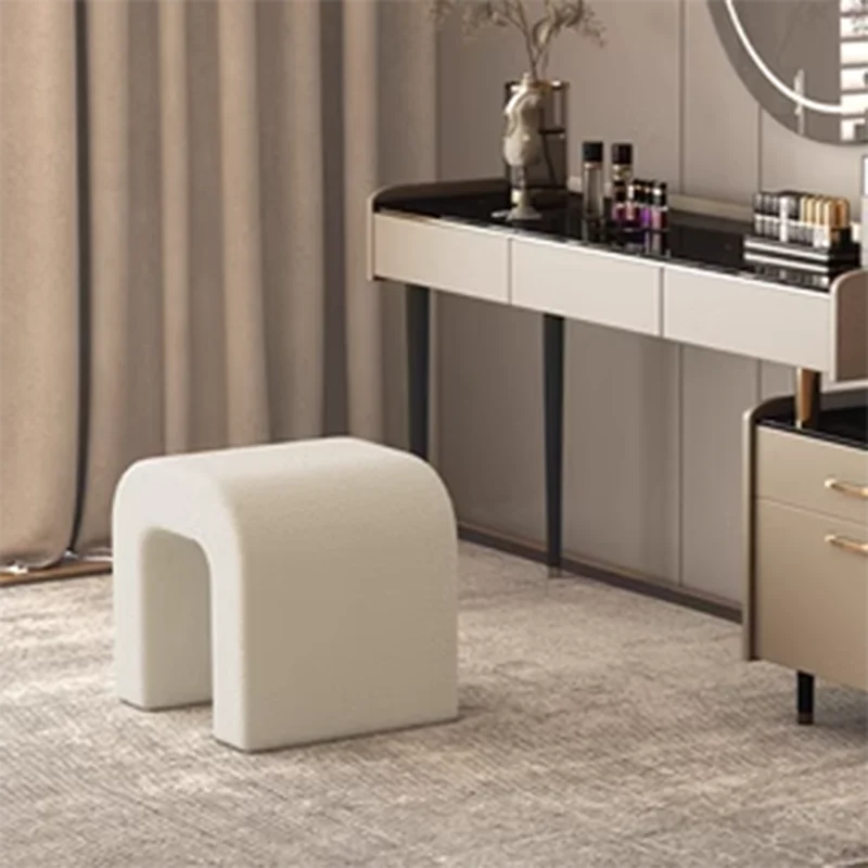 

Makeup Shoe Foot Stools Hallway Counter Dressers Entryway Leisure Stool Portable Small Space Meubles De Chambre Luxury Furniture