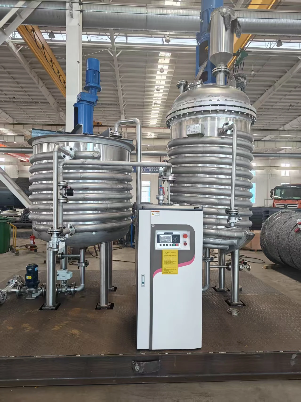 مفاعلات خلط كيميائية للخزان OUMI غلاية تفاعل الضغط العالي من الفولاذ المقاوم للصدأ خلط متعدد الوظائف #4