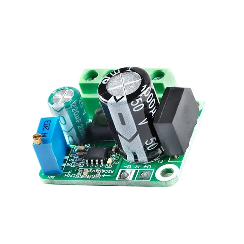 AC-DC Buck Power Supply Module Step-down Converter Adjustable 2A AC 5-20V DC 5-32V to 3.3-18V Regulated with Rectifier Filter