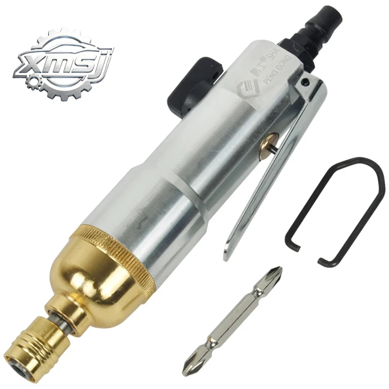 Destornillador  aire  vástago recto, stornillador  impacto  1/4 pulgadas con velocidad Variable, herramienta neumática