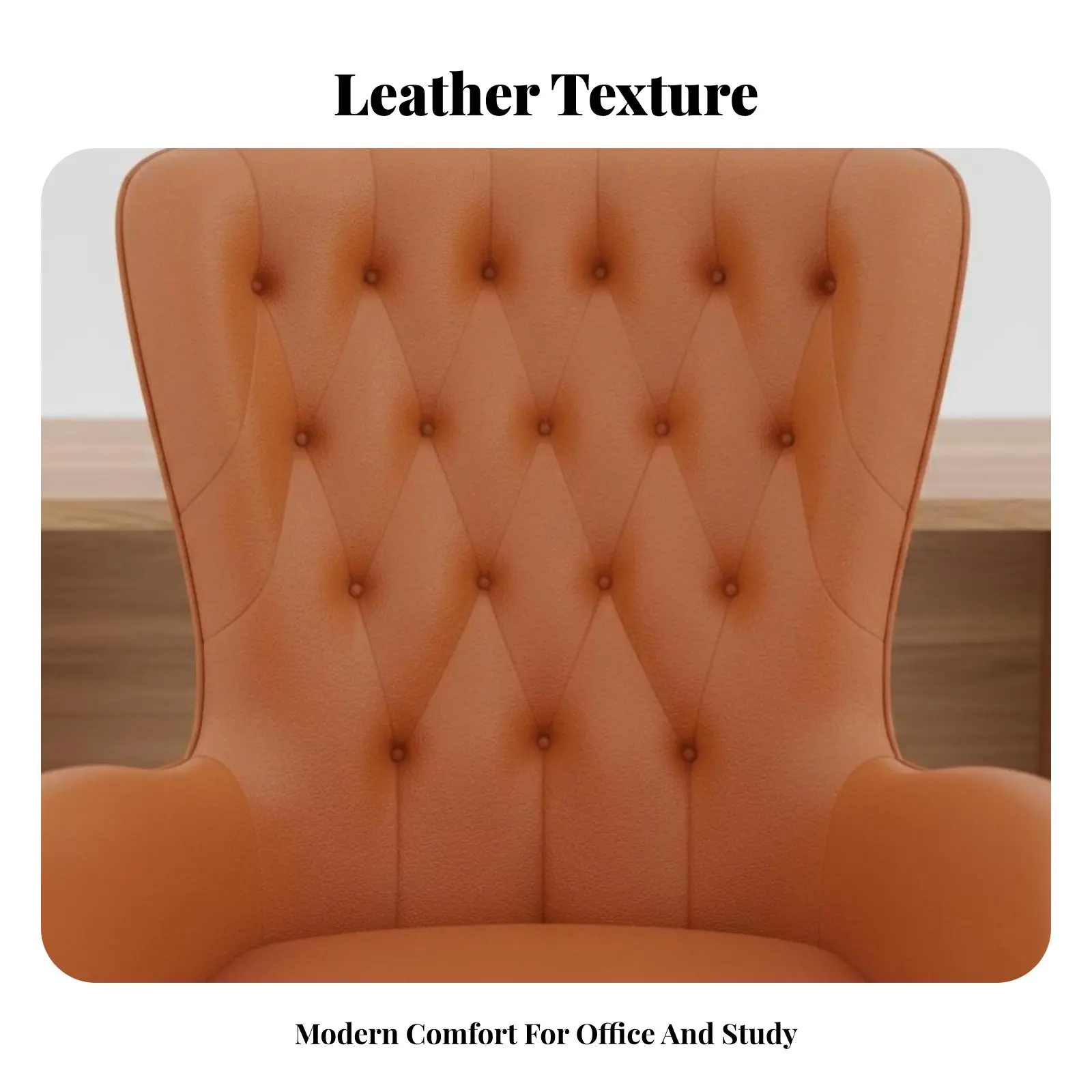 

Ergonomic Highspine-Support Chair Light Luxury Design Computer Seating Adjustable Height Rotating Function for Adults, Students