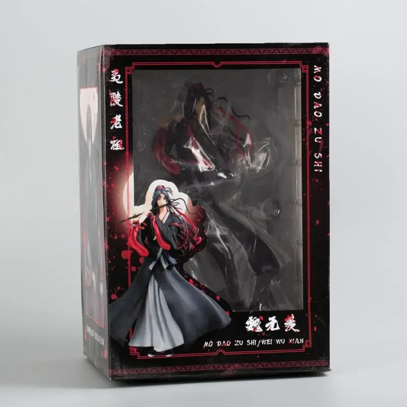 Mo Dao Zu Shi Anime Figure Toys Wei Wuxian Yi Ling Lao Zu Figurine Lan WangJi PVC Action Figure Collectible Model Toy Doll 27cm