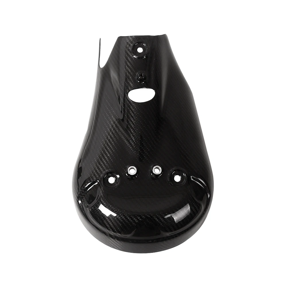 For Ducati Panigale V2 959 1299 Streetfighter V2 Carbon Fiber Exhaust Pipe Cover Protection Heat Shield Motorcycle Fairing