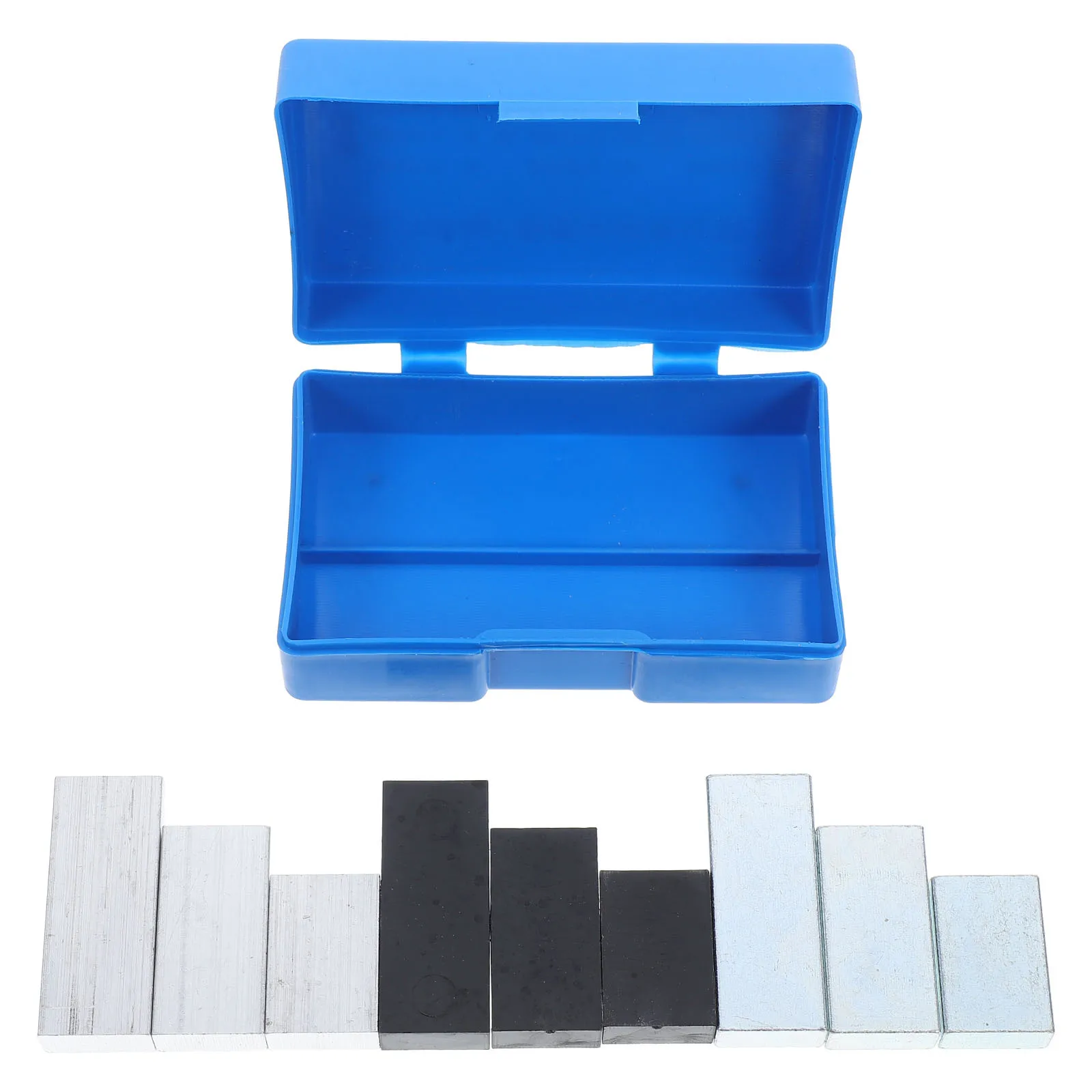 

9pcs Precision Density Measurement Apparatus Science Teaching Tool With Aluminum Iron Plastic Blocks Experimental Physics