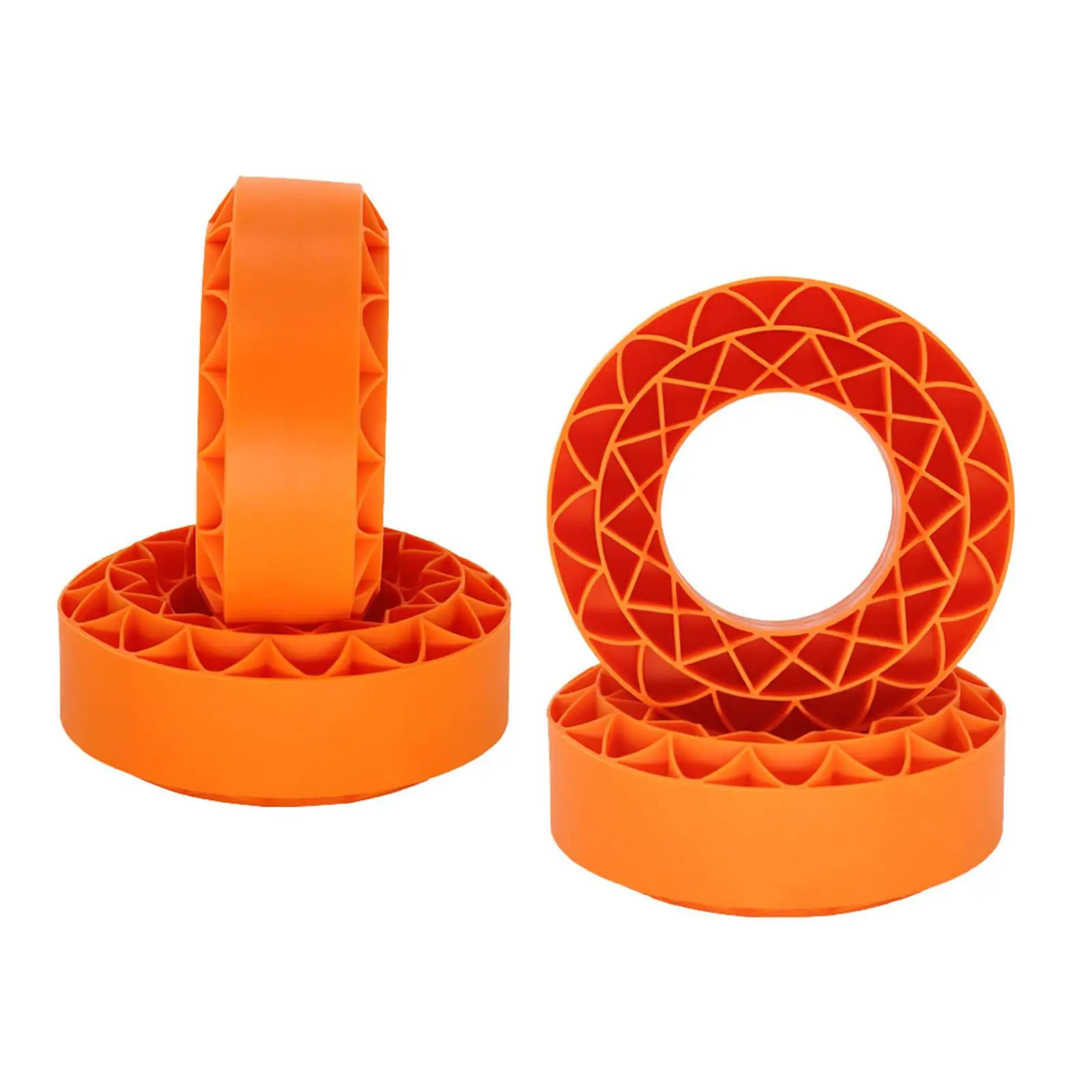 4 Pieces Silicone Tire Inserts Spare Parts 106x42mm Waterproof Inner Filler for 1/10 RC Car Vehicles Crawler Truck Modification