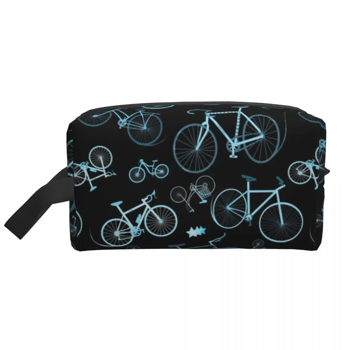 Borsa per il trucco per bici da bicicletta MTB per donna Organizzatore cosmetico da viaggio Borse da toilette per riporre i ciclisti del