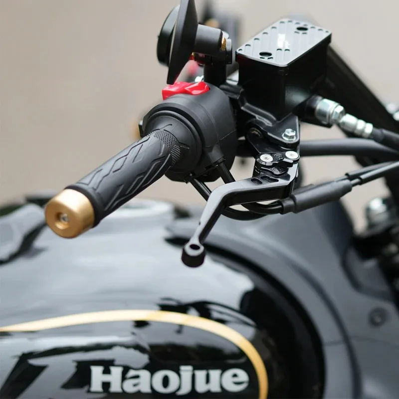 Brake Clutch Handle Levers Hydraulic Brake Booster Pump & Front Brake Master Cylinder For HAOJUE TR300 / TR300 Cruiser Plus