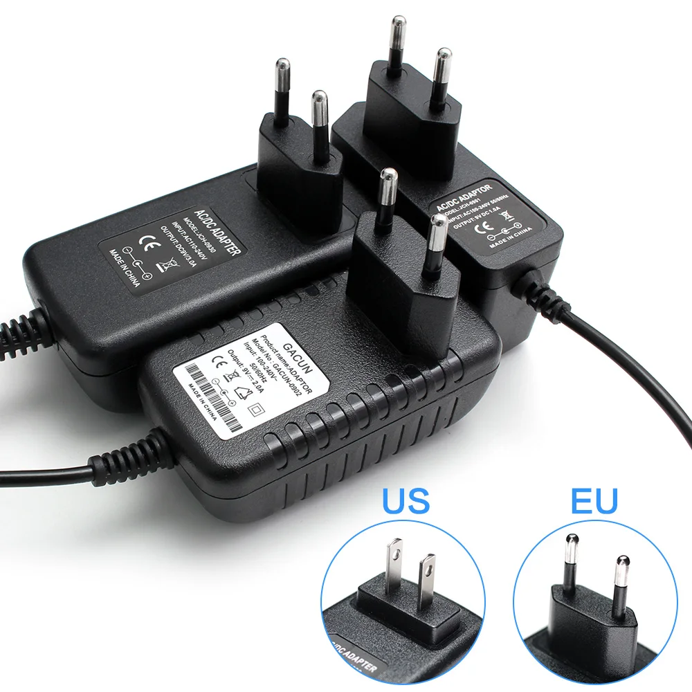 5V 9V 24V 12V Power Supply Adapter 1A 2A 3A Power Adapter Charger 12v Hoverboard AC DC Adapter LED Strip Adapter Laptop Adapter