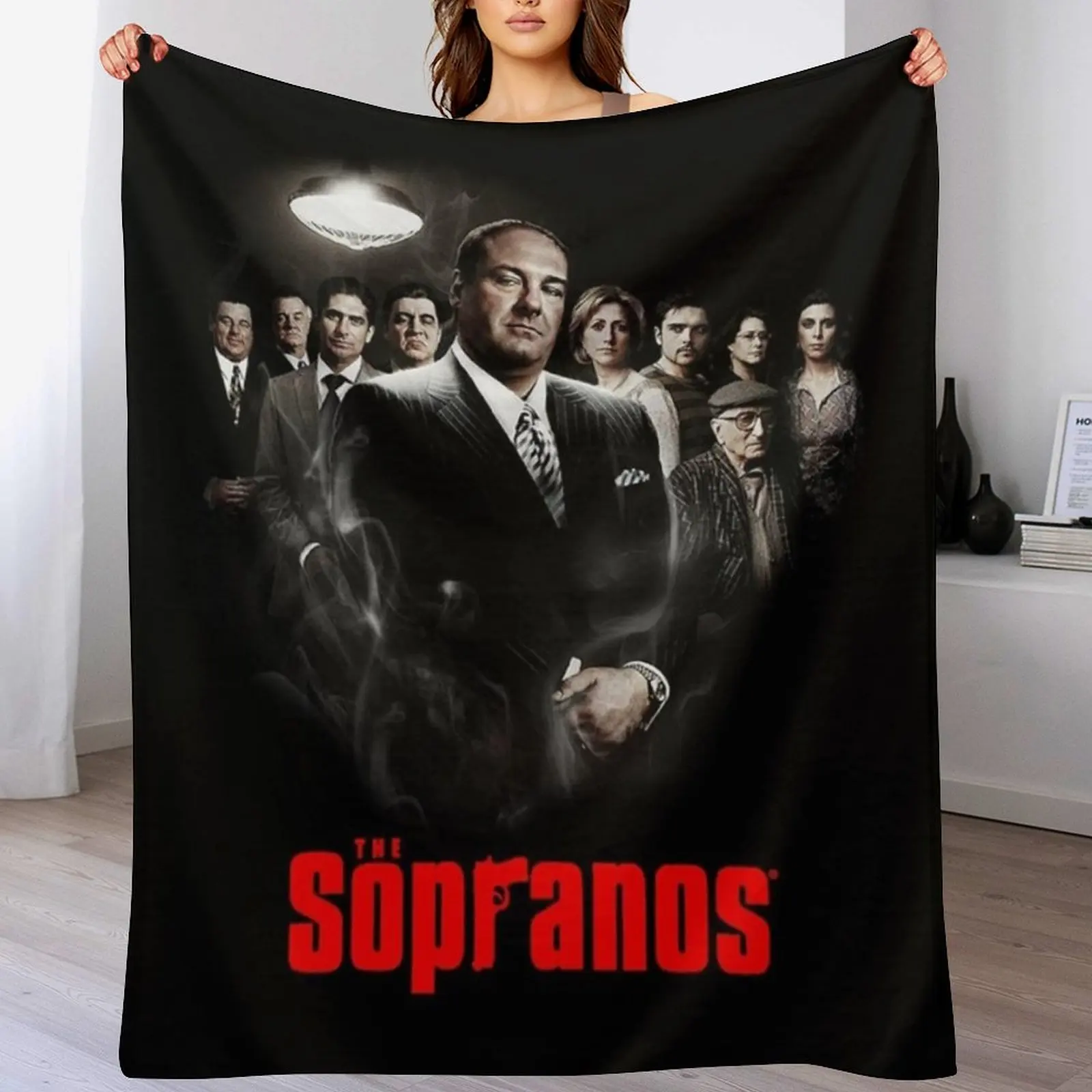 Sopranos Vintage Throw Blanket Weighted Kid'S valentine gift ideas Beach Blankets