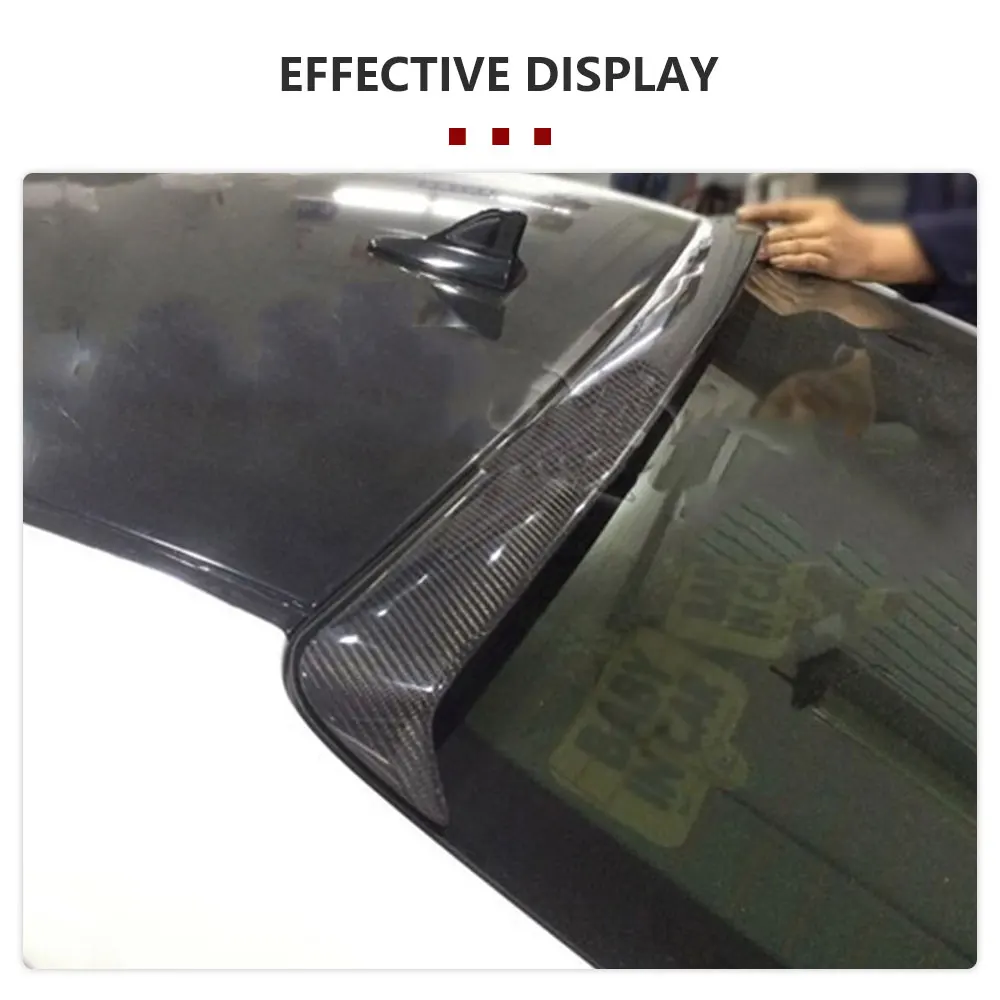 

Carbon Fiber Rear Tail Roof Spoiler Wing Lip for Lexus GS350 GS450 GS F Sport 2012-2015 Rear Roof Spoiler Lip Window Wing