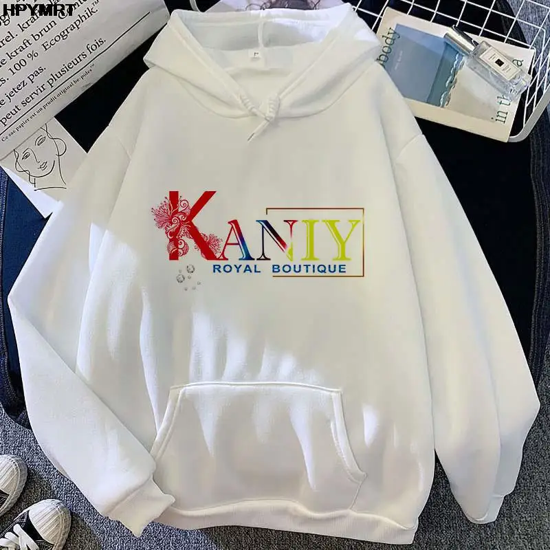 

Women streetwear Fashion letter Graphics prints pocket drawstring Autumn Winter fleece Casual long sleeves Tops hipster hoodie