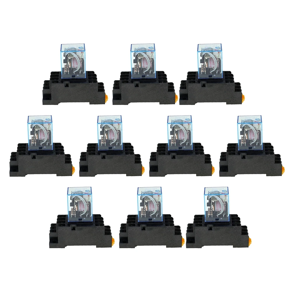 nouveau-10-pieces-my4nj-14pin-4dpdt-mini-relais-electromagnetique-electronique-bobine-5a-avec-base-de-prise-pyf14a-ac-220v