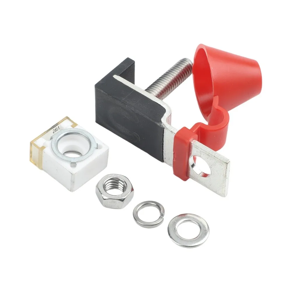 Battery Black Red Battery Terminal 30A-300A Current Rating Compatible With Most Vehicles for Marine Electrical System