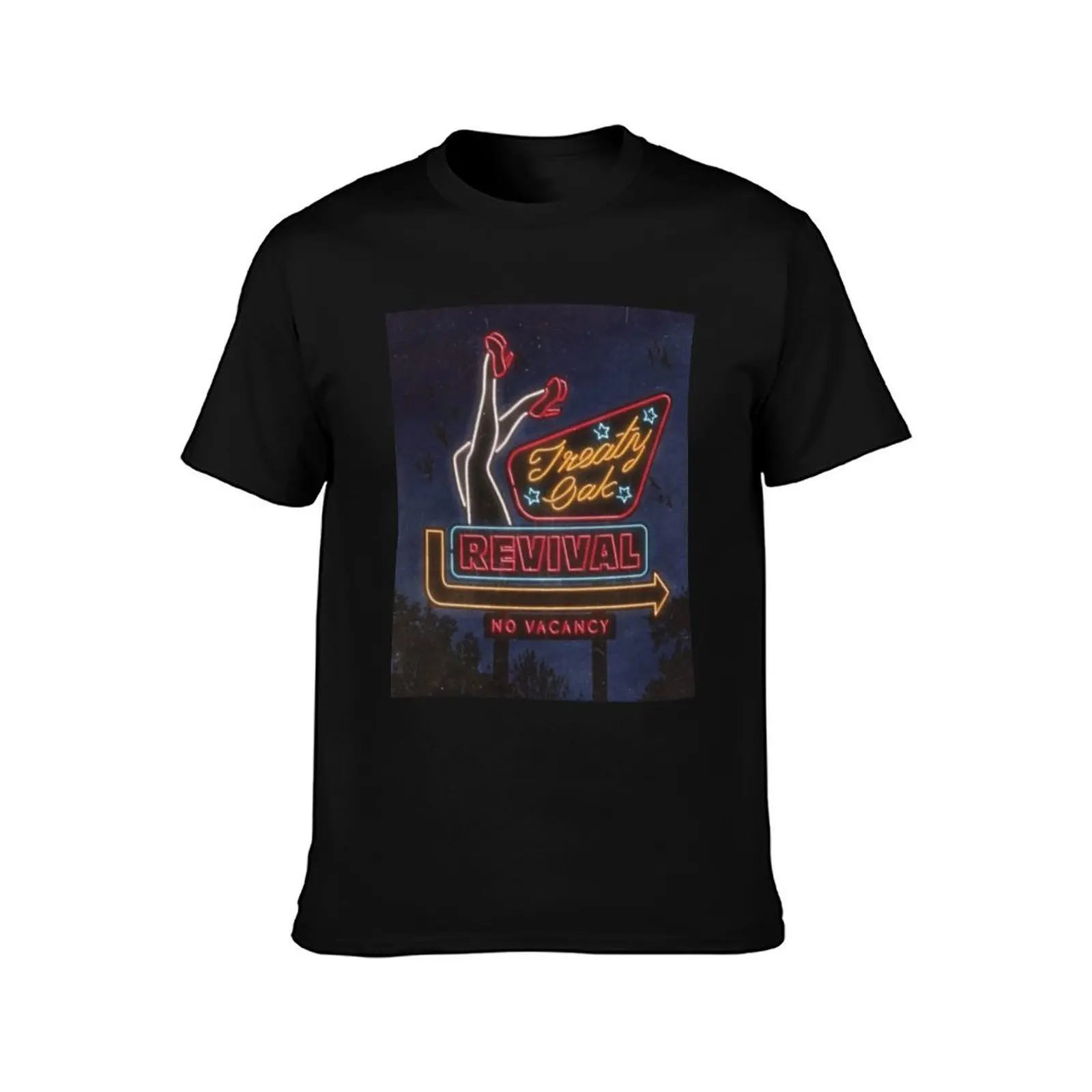 Treaty Oak Revival ‘No Vacancy’ T-Shirt Basic Breathable Solid Color T-Shirt