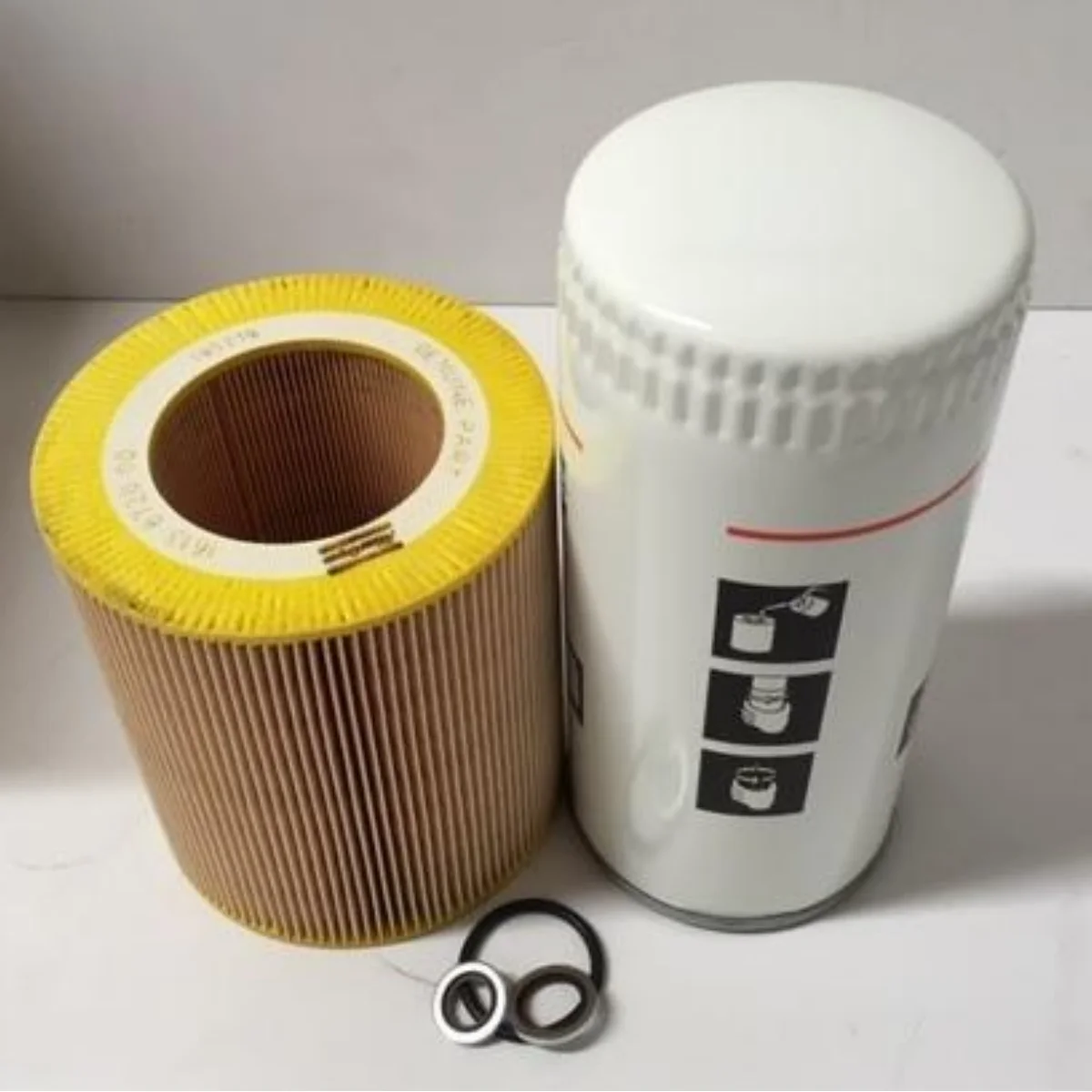 Imagem -03 - Kit Filtro Original para Compressor Atlas Copco 2901069502 Service Kit 4000h